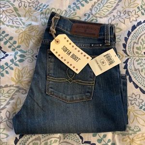 Lucky Brand Sofia Boot jeans